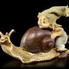 Pixie Kobold Figur Mit Schnecke - Gib Gas!