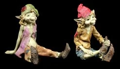Pixie Figuren - Sitzend Auf Dem Boden - 2er Set