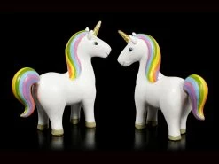 Regenbogen Einhorn Figuren - 2er Set -Modell Und Figurengeschäft Regenbogen Einhorn Figuren 2er Set 2 1280x1280