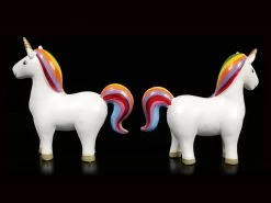 Regenbogen Einhorn Figuren - 2er Set -Modell Und Figurengeschäft Regenbogen Einhorn Figuren 2er Set 3 1280x1280