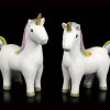 Regenbogen Einhorn Figuren - 2er Set