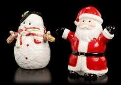 Salz Und Pfeffer Streuer - Schneemann & Weihnachtsmann -Modell Und Figurengeschäft Salz Pfeffer 2 1280x1280