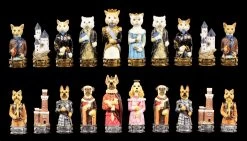 Schachfiguren Set - Hunde Vs. Katzen -Modell Und Figurengeschäft Schachfiguren Set Hunde vs Katzen 4 1280x1280