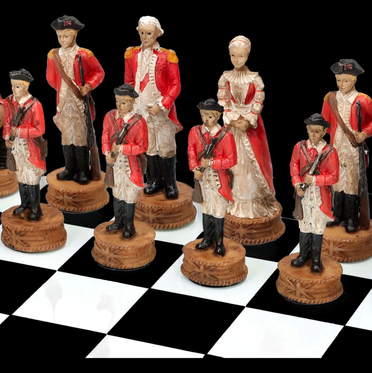Schachspiel - Amerikanischer Unabhängigkeitskrieg 2 Schachspiel - Amerikanischer Unabhängigkeitskrieg – Bild 2
