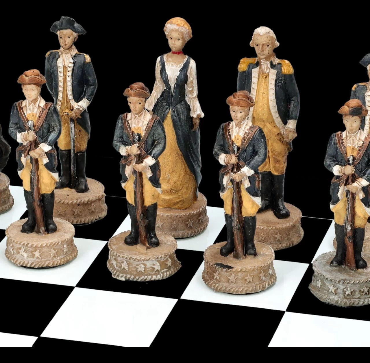 Schachspiel - Amerikanischer Unabhängigkeitskrieg 3 Schachspiel - Amerikanischer Unabhängigkeitskrieg – Bild 3