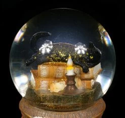 Schneekugel Mit Katze - Witching Hour -Modell Und Figurengeschäft Schneekugel Mit Katze Witching Hour 5 1280x1280