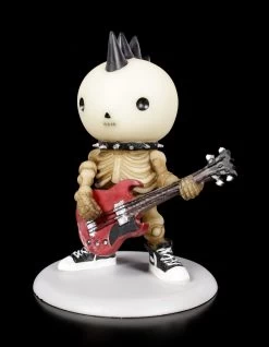 Skelett Figur - Rockstar Lucky Mit Bass Gitarre -Modell Und Figurengeschäft Skelett Figur Rockstar Lucky Mit Bass Gitarre 2 1280x1280