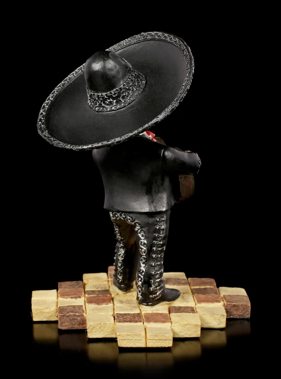 Skelett Figur - Mariachi Band Gitarre 5 Skelett Figur - Mariachi Band Gitarre – Bild 5