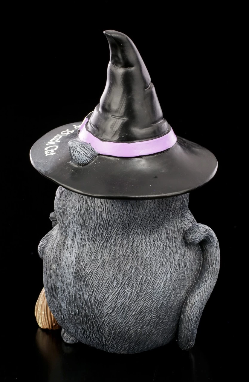 Katzen Figur - Snapcat Lucky Black Cat Hexenhut 4 Katzen Figur - Snapcat Lucky Black Cat Hexenhut – Bild 4