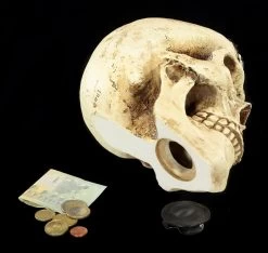 Spardose - Totenkopf Mit Spinne -Modell Und Figurengeschäft Spardose Totenkopf Spinne 10 1280x1280