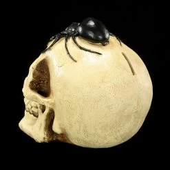 Spardose - Totenkopf Mit Spinne -Modell Und Figurengeschäft Spardose Totenkopf Spinne 4 1280x1280