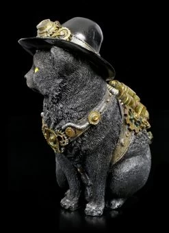 Steampunk Katzen Figur - Clockwork Kitty -Modell Und Figurengeschäft Steampunk Katzen Figur Clockwork Kitty 3 1280x1280