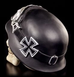 NEMESIS NOW Totenkopf - Iron Cross Mit Bikerhelm -Modell Und Figurengeschäft Totenkopf Bikerhelm 3 1280x1280