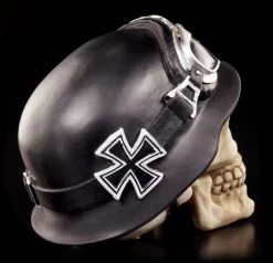NEMESIS NOW Totenkopf - Iron Cross Mit Bikerhelm -Modell Und Figurengeschäft Totenkopf Bikerhelm 4 1280x1280