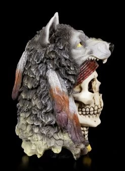 Totenkopf Medizinmann Mit Wolfsmütze - Wolf Spirit 9 Totenkopf Medizinmann Mit Wolfsmütze - Wolf Spirit -Modell Und Figurengeschäft Totenkopf Mit Wolfsmuetze Wolf Spirit 4 1280x1280