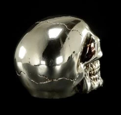 Totenkopf - Silberfarben Glänzend -Modell Und Figurengeschäft Totenkopf menschlich silber 6 1280x1280