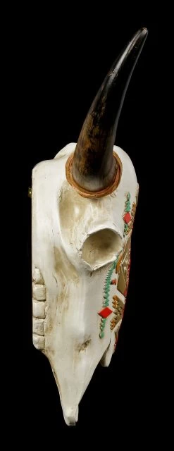 Wandrelief Büffel Schädel - Indianisches Muster -Modell Und Figurengeschäft Wandrelief Bueffel Schaedel Indianisches Muster 2 1280x1280