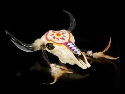 Wandrelief Stier Schädel - Indianer Look -Modell Und Figurengeschäft Wandrelief Stier Schaedel Im Indianer Look 3 1280x1280