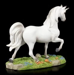Weiße Einhorn Figur Auf Wiese -Modell Und Figurengeschäft Weisse Einhorn Figur Auf Wiese 3 1280x1280