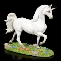 Weiße Einhorn Figur Auf Wiese -Modell Und Figurengeschäft Weisse Einhorn Figur Auf Wiese 4 1280x1280