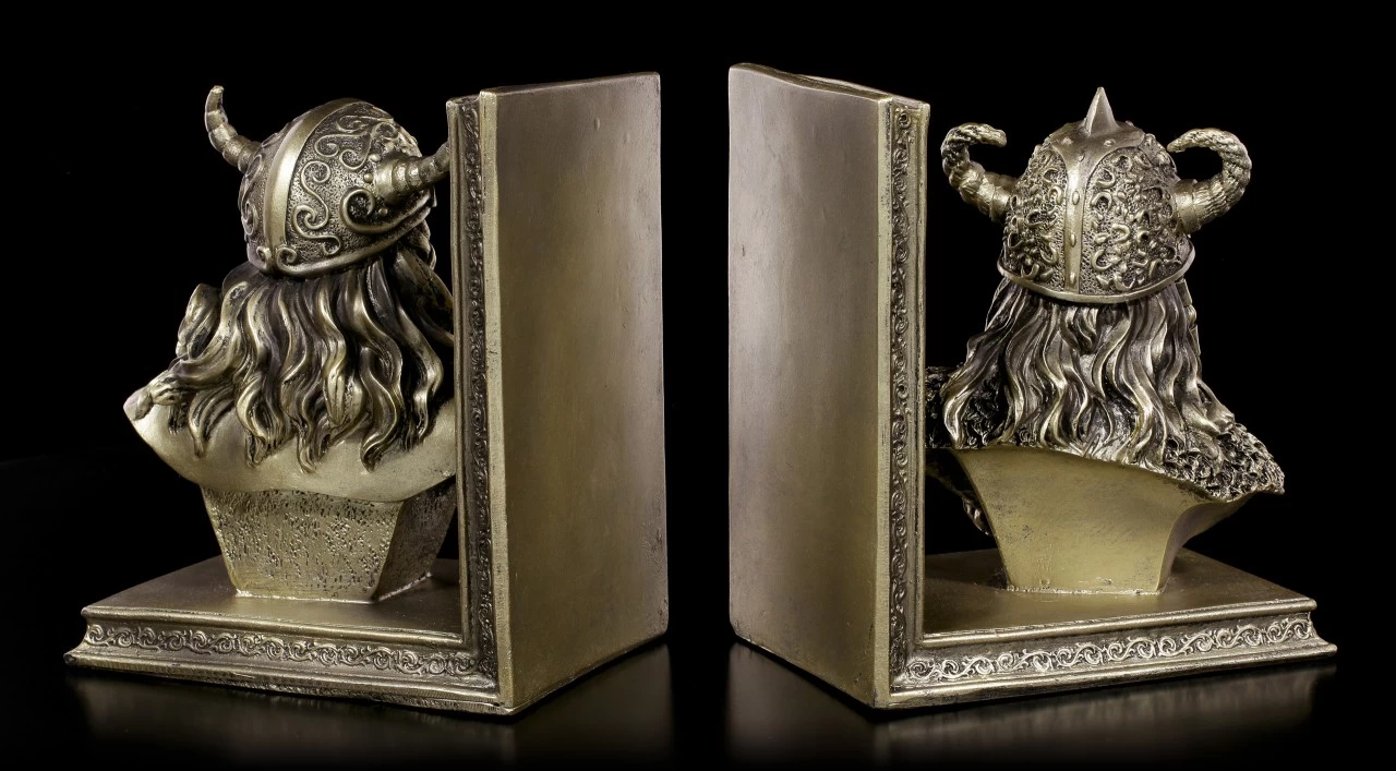 Wikinger Buchstützen 5 Wikinger Buchstützen – Bild 5