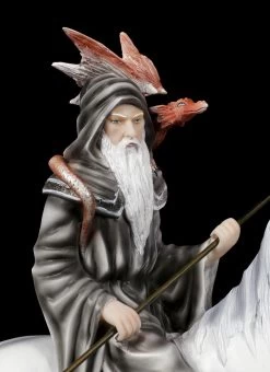 Zauberer Figur Mit Drache Auf Einhorn -Modell Und Figurengeschäft Zauberer Figur Mit Drache Auf Einhorn 5 1280x1280